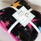Stars Colorful Night Anti-Pill No Sew Throw Fleece Fabric Kit (50x60)